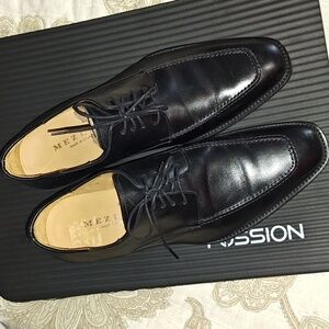 Mezlan Coventry Black, Men's oxford dress shoes